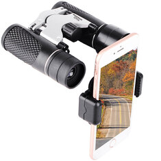 Telescopio óptico HD BAK4 portátil de 8x22 aumentos, mini telescopio binocular para camping, caza y viajes