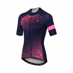 XINTOWN Moisture-wicking Cycling Jersey for Men Women Breathable Synthetic Fabric with Fun Patterns Perfect for Summer Riding