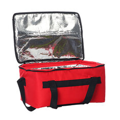 21 / 47L παχιά μόνωση τσάντα μόνωση ζεστό φαγητό πίτσα Takeaway τσάντα Waterproo ώμου τσάντα