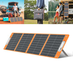 [EU Direct] Flashfish TSP 18V 100W Πτυσσόμενο ηλιακό πάνελ Φορητός ηλιακός φορτιστής με έξοδο DC/USB