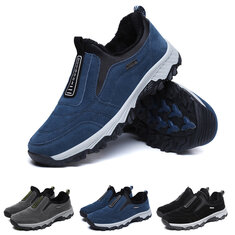 Tengo zapatos de trekking para hombres de Tengoo con suela antideslizante impermeable y forro grueso para deportes de invierno.