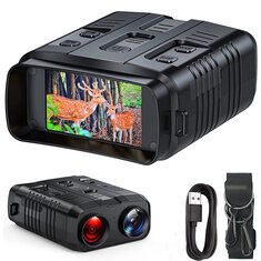 Dispositivo binocolo di visione notturna digitale 5X HD 1080P 3W Goggles di visione notturna a infrarossi completo Buio per campeggio selvaggio