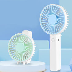 Yeni Taşınabilir Fanlar El USB Şarj Edilebilir Fan Mini Masaüstü Hava Soğutucu Outdoor Fan Soğutma Seyahat El Fanları 1200 MAH