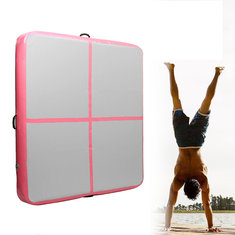 78.74x78.74x7.87inch Надувной коврик для гимнастики Airtrack Yoga Матрац для пола Tumbling Pad Спортивное оборудование