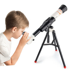 40X HD Teleskop Astronomiczny ze Statywem Uczeń Dzieci Początkujący Nauka Naukowa