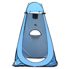 Jednoosobowy automatyczny namiot na kemping z ochroną przed promieniowaniem UV, namiot plażowy z toaletą i torbą na przechowywanie