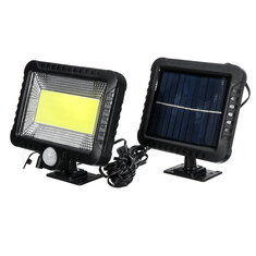 IPRee® COB 100LED 30W 600Lumen IP65 Ηλιακός λαμπτήρας Εξωτερική αυλή Πάρκινγκ Φως φωτισμού κάμπινγκ Φως εργασίας