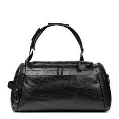 Unisex læder skulder taske mænd rejse forretnings taske laptop rygsæk afslappet håndtaske 