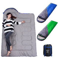 Koperta Wodoodporny śpiwór Outdoor Camping Podróżny śpiwór Zimowy bawełniany ciepły śpiwór dla dorosłych 
