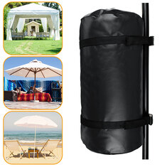 Bolsa de agua de PVC de 24x45 cm con base fija para arena para fijar tiendas de campaña, sombrillas y toldos al aire libre.