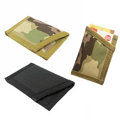 Outdoor Portable Camouflage Tactical Wallet Card Bag Coin Bag Storage Bag