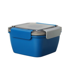 Tragbarer versiegelter Teiler Bento Lunch Box Behälter Auslaufsicherer Aufbewahrungsbehälter für Lebensmittel Camping BBQ-Geschirr