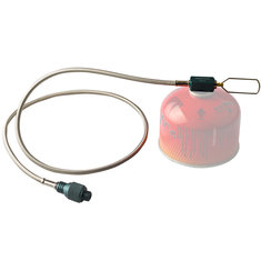 Réchaud de camping IPRee® en acier inoxydable de 58/108 cm avec convertisseur de réservoir de gaz en forme de tube d'extension