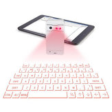 Tablet Cep Telefonu için Mini Bluetooth Sanal Projeksiyon Klavye