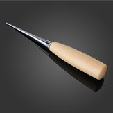 Wooden Handle Awl Leather Sewing Awl Speedy Hand Stitcher Leather Tool