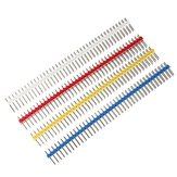 10pcs 2x40P 40Pin 2.54mm Straight Double Row Male Pin Header Strip