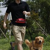 4 цвета громкой связи для выгула собак поясной ремень регулируется поводок троса мешок