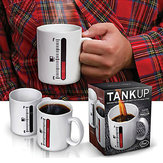 Волшебная чашка, меняющая цвет Термометр Кружка для кофе Tank Up Mugs