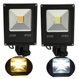 20W PIR Motion Sensor LED Flood Light IP65 Warm/Cold White Lighting