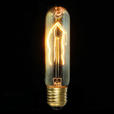 E27 40W винтажная античная лампа Эдисона с обычным стеклом 220V