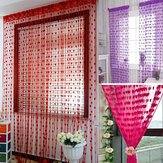 Beautiful Tassel Heart-Shaped Door Window Curtain Home Decorations