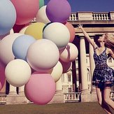 36 İnç Büyük Boyut Lateks Balon Photo Prop Düğün Parti Dekorasyonu 