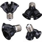 E27 1 to 2 E27 LED Lamp Bulb Adapter Converter Splitter Base Socket