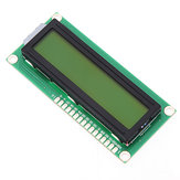 Módulo de Display LCD de caracteres 1602 com retroiluminação amarela (5 peças)