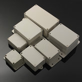 Caixa de plástico impermeável para eletrônicos com tampa de diferentes tamanhos