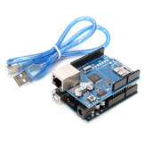 UNO R3 USB Entwicklungsboard mit Ethernet Shield W5100 Kit