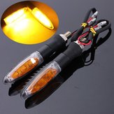 2 sztuki Uniwersalny motocykl 3 diody LED sygnalizator zabłysku kierunkowskazu Żółte światło