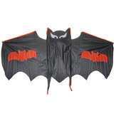 Cool Black Bat Flying Kite Outdoor Entertainment Toy Gift for kid