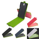 Hit Color Flip PU Leather Beschermhoes Cover voor Oneplus One