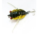 1 τεμάχιο Cicada Minnow βαριά τακτοποιημένο δόλωμα ψαρέματος για ψάρεμα με γάντζο Bass Crankbaits Hook