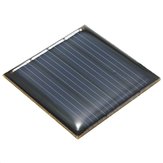 2V 0.14W Epoxy Battery Plate Polycrystalline Silicon Cell Batteries DIY Solar Powered Panels Solar Panel Cell Model 40 x 40x3mm