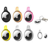 Bakeey Portable Plating TPU Frame Protective Cover Sleeve for Apple Airtags bluetooth Tracker