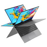 Teclast F6 Air Laptop 13,3 Zoll 360° drehbarer Touchscreen Intel N4100 Quad-Core 8 GB LPDDR4 RAM 256 GB SSD 41,8 Wh Akku 2,0 MP Kamera Metallgehäuse Notebook