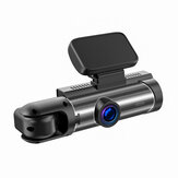 Câmera de painel M8 1440P Ultra HD para gravação de DVR de carro dianteiro + interior IPS HDR Imagem de ré Visão noturna Monitoramento de estacionamento 24H