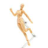 Figura de pele feminina DIY Figma 2.0 Arquétipo de boneca PVC Mão móvel Modelo de boneca