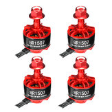 4X Racerstar Racing Edition 1507 BR1507 2800KV Moteur Brushless 2-4S pour Drone RC FPV Racing Frame