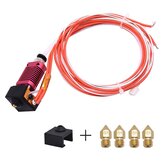 Creativity® 1.75mm Extruder Hotend Kit Aluminum Heat Block Fits Ender 3/CR10/CR10S With 0.4mm Nozzle for 3D Printer