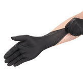 100 szt. Caveen Rękawice nitrylowe, rękawiczki jednorazowe, bez proszku, bez lateksu, antyalergiczne, odporne na zużycie S / M / L / XL / XS