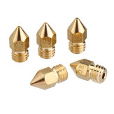 5PCS 1.75mm/0.5mm Copper MK8 Thread Extruder Nozzle For 3D Printer