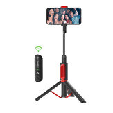 BlitzWolf® BW-BS10 All In One Perche à selfie Bluetooth portable avec trépied rétractable