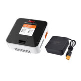 ISDT Q6 Nano BattGo 200W 8A Carregador de bateria Lipo branco com fonte de alimentação ToolkitRC EU