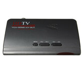 リモコン付きデジタル地上波HD 1080P DVB-T/T2 TVボックスVGA AV CVBSチューナーレシーバー