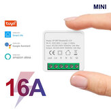 16A Mini Smart Wifi DIY Switch Podpora ovládania obojsmerným spôsobom Modul automatizácie inteligentného domu Pracuj s Alexou Google Home Smart Life App