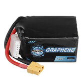 Batterie Lipo URUAV GRAPHENE V2.0 22.2V 1800mAh 160C 6S avec Prise XT60 pour Drone de Course FPV