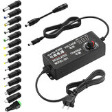 Universal AC to DC Adapter 48W Adjustable Voltage 3-24V 2A with LCD Display 14 Tips Polarity Converter Best for Household Electronics Top Rated Power Supply