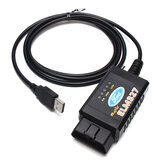 ماسح طبلعة سيارات ELM327 USB ال-modified OBD2 لـ Ford MS-CAN HS-CAN Mazda Forscan